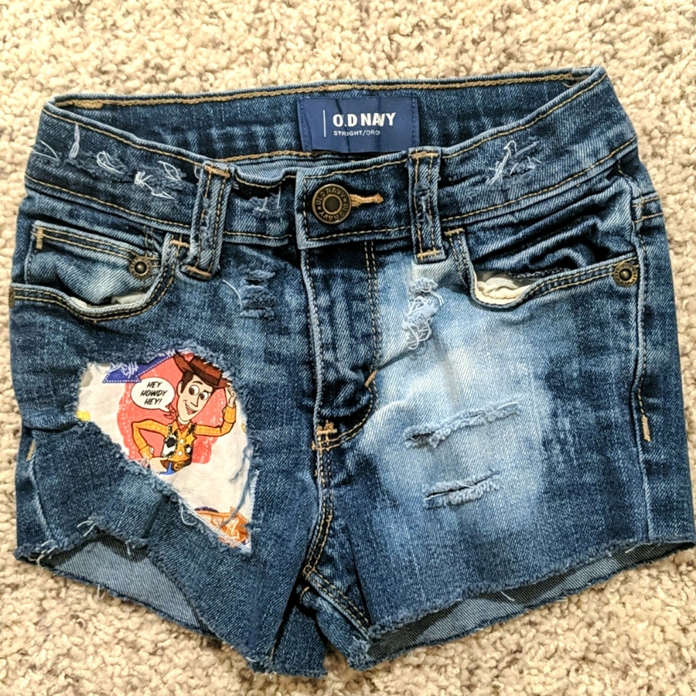 Custom Old Navy Woody shorts